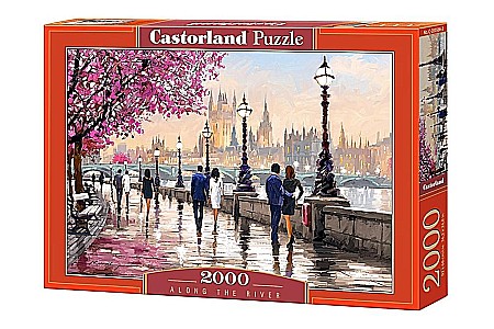 Puzzle 2000 piese - Puzzle 2000 piese Along the River 200566