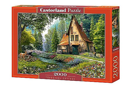 Puzzle 2000 piese - Puzzle 2000 piese Cabana in Padure 200634