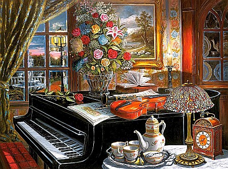 Puzzle 2000 piese Casa Muzicianului 200641 [1]