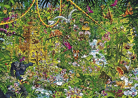 Puzzle 2000 piese Deep Jungle Heye 29892 [1]