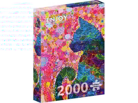 Noutati - Puzzle 2000 piese Enjoy – Wandering Cat