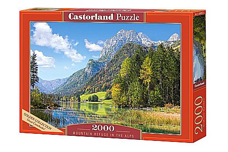 Puzzle - Puzzle 2000 piese Mountain Refuge in the Alps 200832 Castorland