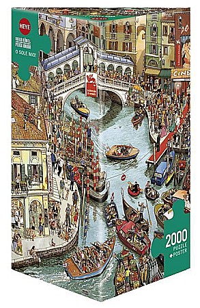 Puzzle - Puzzle 2000 piese O Sole Mio! Heye 29843