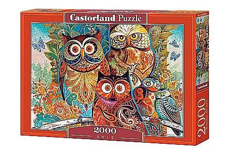 Puzzle 2000 piese - Puzzle 2000 piese Owls 200535
