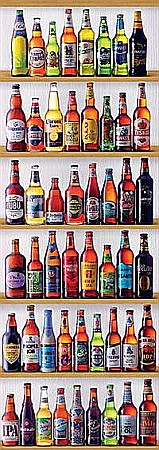 Puzzle 2000 piese Panoramic World Beers 18010 [1]