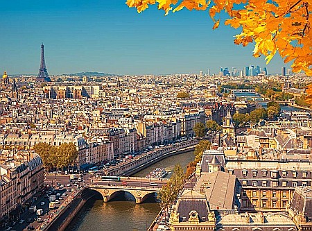 Puzzle 2000 piese Paris from Above 200917 Castorland [1]