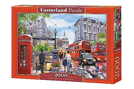 Puzzle 2000 piese - Puzzle 2000 piese Primavara la Londra 200788