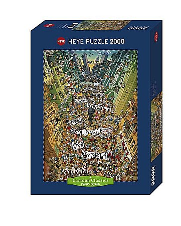 Puzzle - Puzzle 2000 piese Protest! Heye 29820