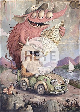 Puzzle 2000 piese Road Trippin Heye 29938 [1]