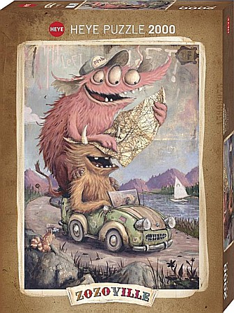 Puzzle - Puzzle 2000 piese Road Trippin Heye 29938