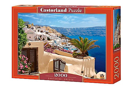 Puzzle 2000 piese - Puzzle 2000 piese Santorini, Grecia 200672