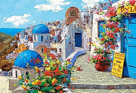 Puzzle 2000 piese Spring in Santorini 200603 [1]