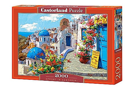 Puzzle 2000 piese - Puzzle 2000 piese Spring in Santorini 200603