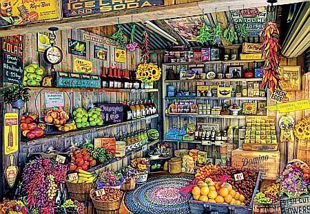 Puzzle 2000 piese The Farmers Market 17128 [1]