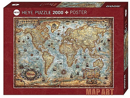 Puzzle 2000 piese - Puzzle 2000 piese The World Heye 29845