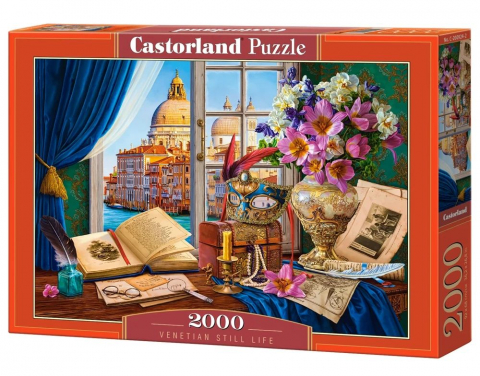 Puzzle 3000 piese - Puzzle 2000 piese Venetian Still Life 200924 Castorland