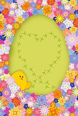 Puzzle 24 piese carte postala - Puzzle 24 piese carte postala From Chick with Love 900640 Castorland
