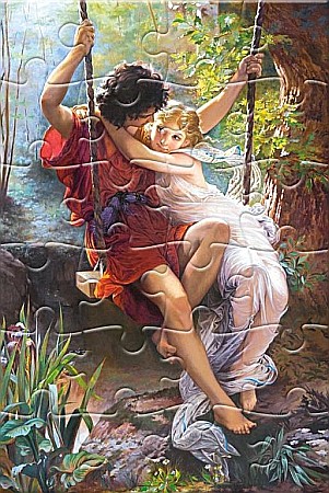 Puzzle 24 piese carte postala Springtime 900596 Castorland [1]