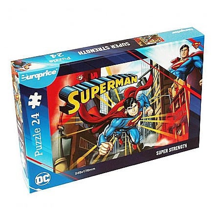 Reduceri - Puzzle 24 piese Superman Superstrength EP