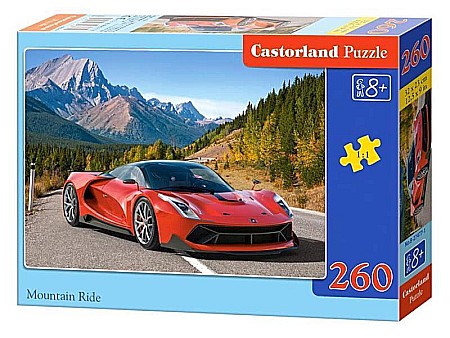 Puzzle 260 piese - Puzzle 260 piese Masina la Munte 27477
