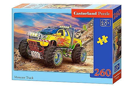 Puzzle 260 piese - Puzzle 260 piese Monster Truck 27330