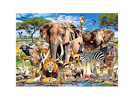 Puzzle 260 piese Savanna Animals Castorland 27545 [1]