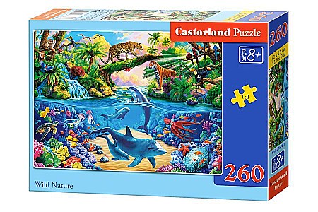 Puzzle 260 piese - Puzzle 260 piese Wild Nature 27576 Castoland