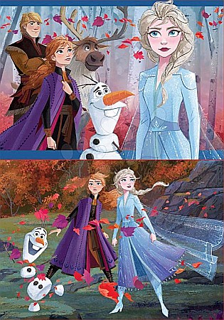 Puzzle 2x48 piese Frozen 2 18110 [1]