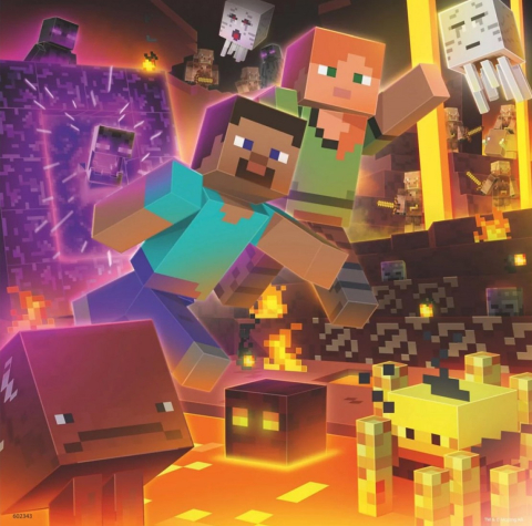 Puzzle 3-in-1 Minecraft [1]