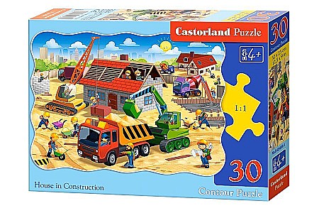 Puzzle 30 piese - Puzzle 30 piese Pe Santier 3686