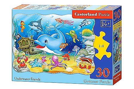 Puzzle 30 piese - Puzzle 30 piese Underwater Friends 3501