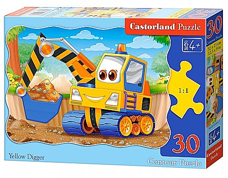 Puzzle 30 piese - Puzzle 30 piese Yellow Digger 3464