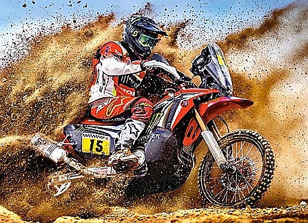 Puzzle 300 piese Motocicleta de Teren 30354 [1]
