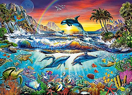 Puzzle 300 piese Paradise Cove 30101 [1]