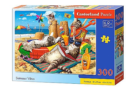 Puzzle 300 piese - Puzzle 300 piese Summer Vibes Castorland 30460