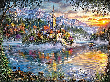 Puzzle 3000 piese Frumusetea Toamnei 300495 [1]