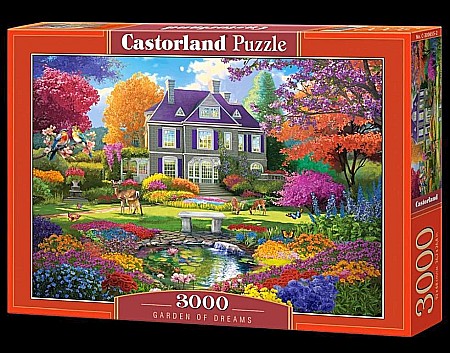 Puzzle - Puzzle 3000 piese Garden of Dreams Castorland 300655