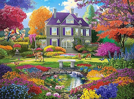Puzzle 3000 piese Garden of Dreams Castorland 300655 [1]