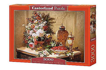 Puzzle 3000 piese - Puzzle 3000 piese Lalele si alte Flori 300488