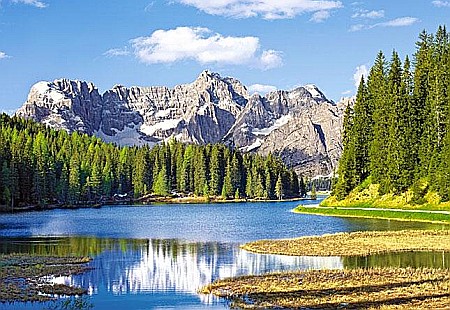 Puzzle 3000 piese - Puzzle 3000 piese Misurina Lake Italy 300198