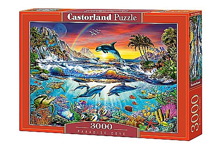 Puzzle 3000 piese - Puzzle 3000 piese Paradise Cove 300396