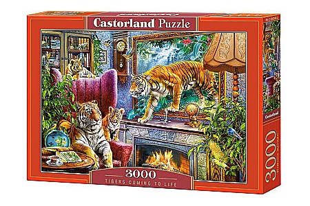 Puzzle 3000 piese - Puzzle 3000 piese Tigri 300556