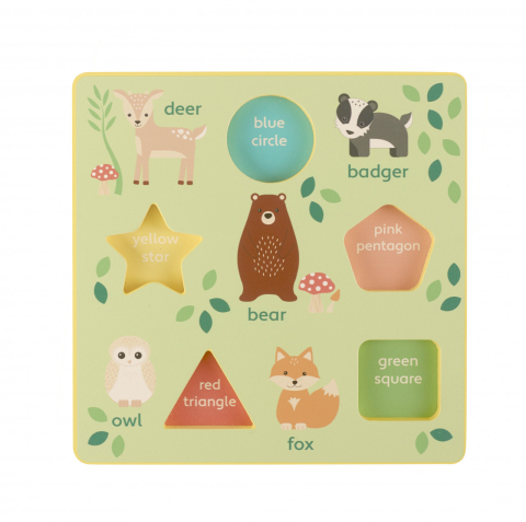 Puzzle 3D cu animale, Orange Tree Toys [1]