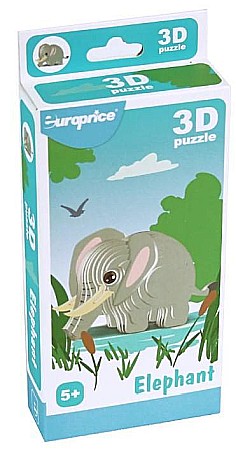 Puzzle 3D - Puzzle 3D Elefant