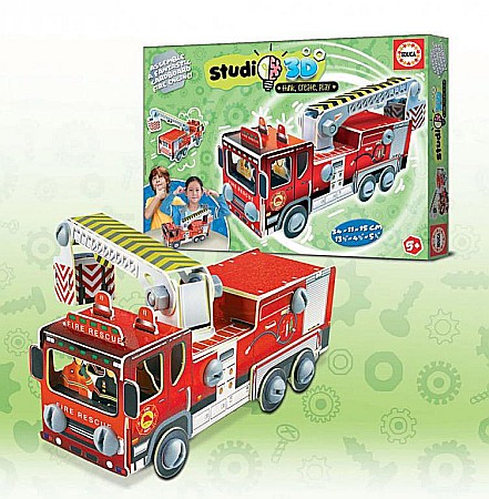 Puzzle 3D Fire Engine Studio Educa 19186 [1]