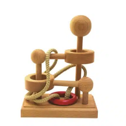 De logica - Puzzle 3D IQ Games – Jocuri logice si de indemanare din lemn