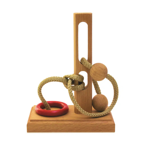 Jocuri si jucarii - Puzzle 3D IQ Games – Jocuri logice si de indemanare din lemn