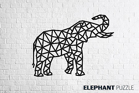 Puzzle 3D - Puzzle 3D Lemn Elephant Eco Wood Art