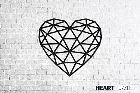 Puzzle 3D - Puzzle 3D Lemn Heart Eco Wood Art