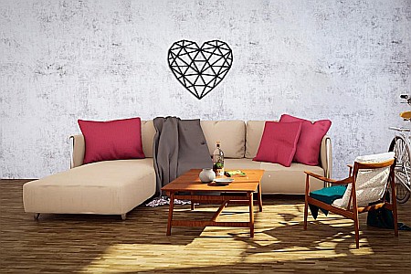 Puzzle 3D Lemn Heart Eco Wood Art [1]
